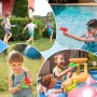SaiXuan Pistolas de Agua 10pcs – Mini Pistolas de Agua Coloridas para Niños a Partir de 3 Años – Juguete Veraniego para Juegos