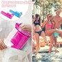 MLRYH 2Pcs Hamaca de Agua, 4 -En- 1 Tumbona Hinchable, Colchoneta Flotante Plegable, Flotador, Juguetes para la Piscina Verano