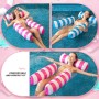 MLRYH 2Pcs Hamaca de Agua, 4 -En- 1 Tumbona Hinchable, Colchoneta Flotante Plegable, Flotador, Juguetes para la Piscina Verano
