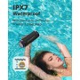 Tronsmart T7 Altavoz Portátil Bluetooth 5.3, Luces Led y Protección Agua IPX7, Graves Potentes con Sonido Stereo 360° de Alta