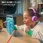JBL Junior 320, Auriculares supraaurales para niños, con micrófono Integrado, Safe Sound, volúmen hasta 85 dB, Almohadillas