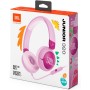 JBL Junior 320, Auriculares supraaurales para niños, con micrófono Integrado, Safe Sound, volúmen hasta 85 dB, Almohadillas