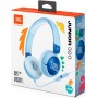 JBL Junior 320, Auriculares supraaurales para niños, con micrófono Integrado, Safe Sound, volúmen hasta 85 dB, Almohadillas