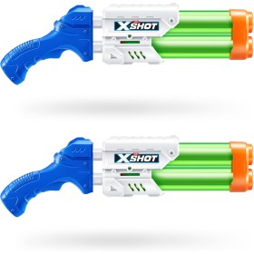 Xshot Small Dual Stream Water Blaster by ZURU Dual Play Water Toy, Dual Stream Blaster, Water Toy for Children, Teen and Adults
