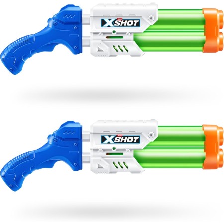 Xshot Small Dual Stream Water Blaster by ZURU Dual Play Water Toy, Dual Stream Blaster, Water Toy for Children, Teen and Adults