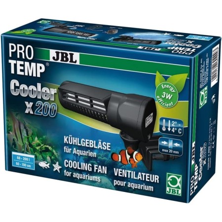 JBL PROTEMP Cooler x200 Ventilador refrigerador para peceras de 60-200 l de agua dulce y salada