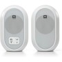 JBL 104-BT Professional 1 Series con Bluetooth, Monitores de referencia de escritorio compactos, blanco, vendidos como pares,