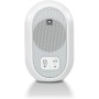JBL 104-BT Professional 1 Series con Bluetooth, Monitores de referencia de escritorio compactos, blanco, vendidos como pares,