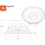 JBL Stage 102 - 10 " (250 mm) woofer con 225W RMS y 900 W punta del poder