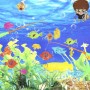 GOLDGE 42PCS Juguete de Pesca para Niño, Juguete de la Flotando Pesca Conjunto para Niños, Juguete de Agua Diversion para Bebe
