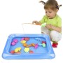 GOLDGE 42PCS Juguete de Pesca para Niño, Juguete de la Flotando Pesca Conjunto para Niños, Juguete de Agua Diversion para Bebe