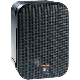 JBL Control One Juego de 2 altavoces de dos vías, altavoces de monitor de estudio con diseño compacto, incluye kit de montaje en