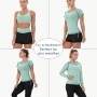 JULY'S SONG - Conjunto de yoga con 5 prendas, para correr, gimnasio, fitness