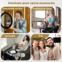 YEJATA Micrófono inalámbrico 2 en 1 para iPhone y Android, Mini micrófono con reducción de Ruido, Estuche de Carga de 40 Horas,