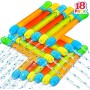 JOYIN Paquete de 18 pistolas de chorro de agua de 16.5 pulgadas, piscina al aire libre de verano a granel, patio trasero, juego