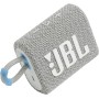 JBL Go 3 Eco, Altavoz inalámbrico Bluetooth, resistente al agua y con 5 horas de batería, en blanco