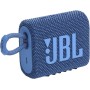 JBL Go 3 Eco, Altavoz inalámbrico Bluetooth, resistente al agua y con 5 horas de batería, en blanco