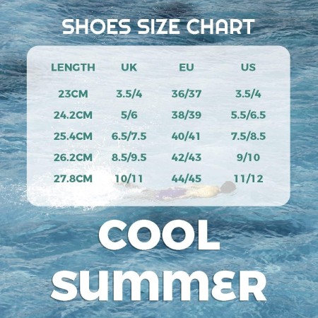 AUXDIQ Zapatos de Agua Hombre Mujer Escarpines Deportes Acuáticos Zapatos de Playa Calzado Surf Escarpines de Baño
