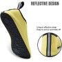 AUXDIQ Zapatos de Agua Hombre Mujer Escarpines Deportes Acuáticos Zapatos de Playa Calzado Surf Escarpines de Baño