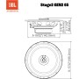 JBL Stage2 GEN2 65 – 6.5 Inch (165mm) 2-Way Coaxial Car Speakers – 60W RMS – 240W Peak – High Sensitivity Audio – OEM Upgrade –