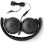 JBL Tune 500 Diadema Binaural Alámbrico Negro - Auriculares (Alámbrico, Diadema, Binaural, Circumaural, 20 - 20000 Hz, Negro)