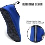 AUXDIQ Zapatos de Agua Hombre Mujer Escarpines Deportes Acuáticos Zapatos de Playa Calzado Surf Escarpines de Baño