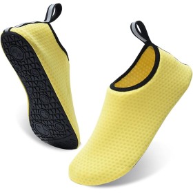 AUXDIQ Zapatos de Agua Hombre Mujer Escarpines Deportes Acuáticos Zapatos de Playa Calzado Surf Escarpines de Baño
