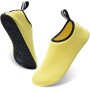 AUXDIQ Zapatos de Agua Hombre Mujer Escarpines Deportes Acuáticos Zapatos de Playa Calzado Surf Escarpines de Baño