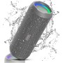RIENOK Altavoz Bluetooth 5.3 Altavoz Inalámbrico Portátil Impermeable IPX7, Bass, Sonido Estéreo, Apoya Micro SD AUX