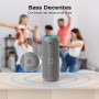 RIENOK Altavoz Bluetooth 5.3 Altavoz Inalámbrico Portátil Impermeable IPX7, Bass, Sonido Estéreo, Apoya Micro SD AUX