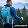 RIENOK Altavoz Bluetooth 5.3 Altavoz Inalámbrico Portátil Impermeable IPX7, Bass, Sonido Estéreo, Apoya Micro SD AUX