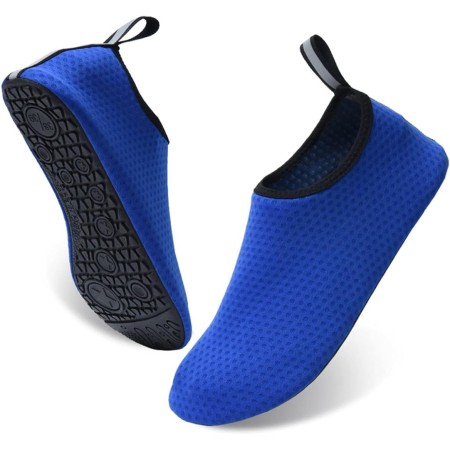 AUXDIQ Zapatos de Agua Hombre Mujer Escarpines Deportes Acuáticos Zapatos de Playa Calzado Surf Escarpines de Baño
