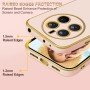 TVVTPU Funda para Realme 12 Pro 5G/ Realme 12 Pro Plus 5G con Cuerda y Anillo de Soporte 360°, Carcasa Galvanizado Suave TPU