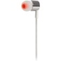 JBL Tune 210 - Auriculares Intraaurales 96dB, Gris/ Blanco (Grey)