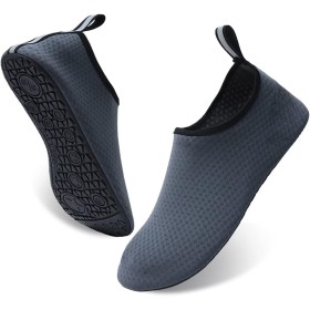 AUXDIQ Zapatos de Agua Hombre Mujer Escarpines Deportes Acuáticos Zapatos de Playa Calzado Surf Escarpines de Baño