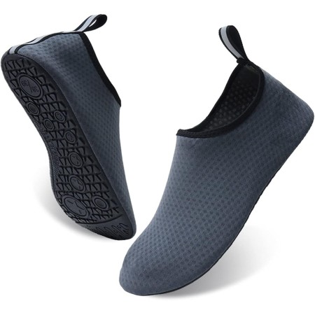 AUXDIQ Zapatos de Agua Hombre Mujer Escarpines Deportes Acuáticos Zapatos de Playa Calzado Surf Escarpines de Baño