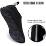 AUXDIQ Zapatos de Agua Hombre Mujer Escarpines Deportes Acuáticos Zapatos de Playa Calzado Surf Escarpines de Baño