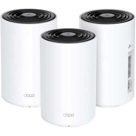 TP-Link Juego de malla WLAN Powerline Deco PX50 (paquete de 3), Wi-Fi 6 AX3000 + G.hn G1500 de doble banda, alcance de hasta 600