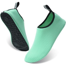 AUXDIQ Zapatos de Agua Hombre Mujer Escarpines Deportes Acuáticos Zapatos de Playa Calzado Surf Escarpines de Baño
