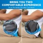 Cojín de Asiento Para Coche Conductor, Espuma de Memoria Bosster Asiento Para Adultos Cojin Asiento Coche, Adecuada Para