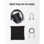 Soundcore de Anker Q30 Cascos Inalámbricos Bluetooth Cancelación de Ruido Activa Híbrida con Varios Modos, Sonido Hi-Res, EQ