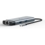 TP-Link UH700 - USB 3.0, hub de 7 Puertos con Adaptador de Corriente de 12V / 2.5A, Cable de 1 m y Tiene botón de Encendido y