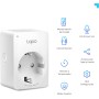 Tapo P110 – Mini enchufe inteligente Wi-Fi (con monitoreo de energía), programación encendido/apagado, ahorro de energía,