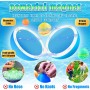 Globos de Agua Reutilizables, Bombas de Agua Silicona de Llenado Rápido Magneticas, 8 Unidades Bolas Agua Colores Autosellantes,