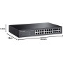 TP-Link 24-Port Gigabit Ethernet Switch, Rack-Mount/Desktop, Steel Case(TL-SG1024D)