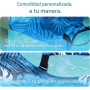 Flotadores Inflables para Adultos, Hamaca Flotante con Respaldo, Paquetes de Sillas Flotantes, Flotador Piscina Adulto, Silla