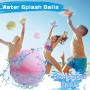 Globos de Agua Reutilizables, Diealles Shine 12 Piezas Globos de Agua, Globos Agua Juguetes de Verano Aptos para Exteriores,