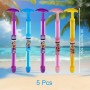 Mino Plus 5 Piezas Pistola de Agua de Fuegos Artificiales,al Aire Libre de Verano a Granel,Patio Trasero, Juego de Agua de