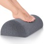 DYNMC YOU Cojín Reposapiés, Gris, Cómodo Reposa Pies de Trabajo Oficina Casa o Viajes, Funda de OEKO-TEX Lavable, Reposa Pies