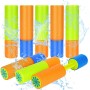 Pack de 8 Pistolas de Agua para Niños, Pistolas de Espuma para Niños,Juguetes Acuáticos de Verano para Niños y Niñas, Pistola